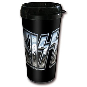 Kiss - Chrome Logo Plastic Muki