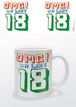 Syntymäpäivä - OMG UR 18! Muki