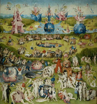 Murais de parede Hieronymus Bosch - O Jardim das Delícias Terrenas