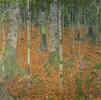 Murais de parede The Birch Wood, 1903