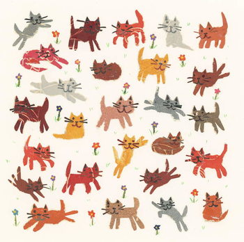 Murais de parede Tiny kittens, 2010,collage