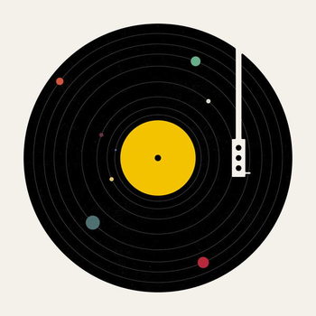 Принти на полотні Music Everywhere