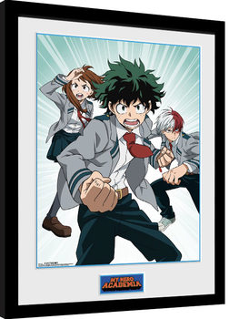 Framed Poster My Hero Academia