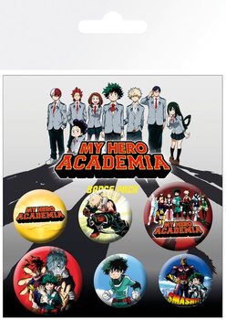 Σετ κονκάρδες My Hero Academia - Mix