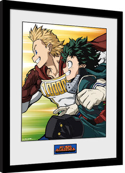 Innrammet plakat My Hero Academia - Season 4 Teaser