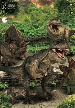 3D Αφίσα Natural history - dino