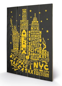 Ξύλινη τέχνη New York - Citography
