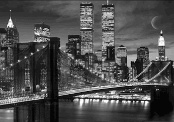 New York - skyline - плакат (poster)