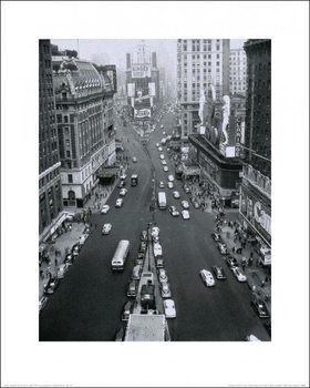 Art Print New York - Times Square, Alfred Gescheidt