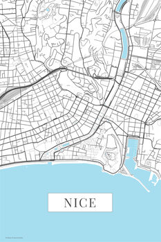 Принти на полотні Nice white