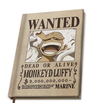 Notatbok One Piece - Wanted Luffy Wano