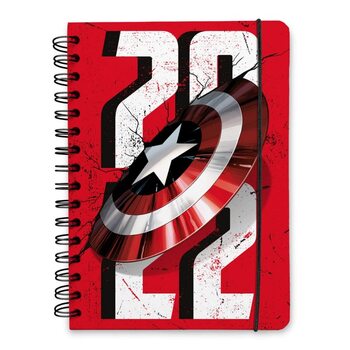 Notebook Diary - Captain America