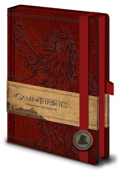Notebook Game of Thrones - Lannister Premium A5