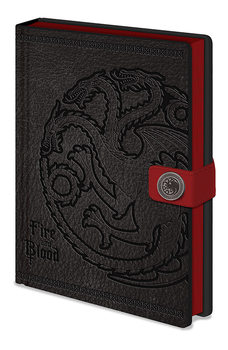 Game Of Thrones - Targaryen Notebook