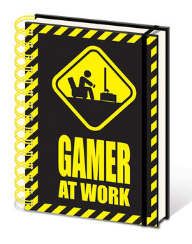 Gamer At Work Notebook