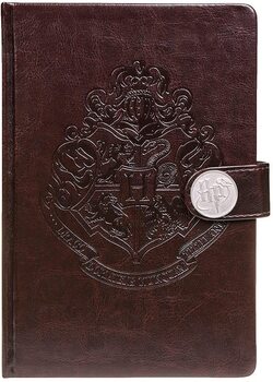 Notebook Harry Potter - Hogwarts Crest / Clasp Premium