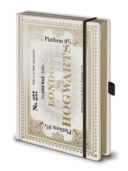 Notebook Harry Potter - Hogwarts Express Ticket Premium