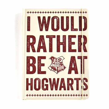 Notebook Harry Potter - Hogwarts Slogan