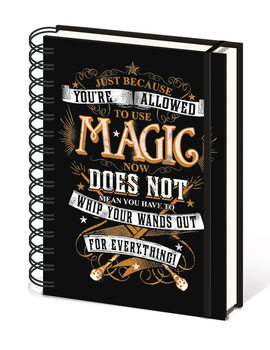 Notebook Harry Potter - Magic