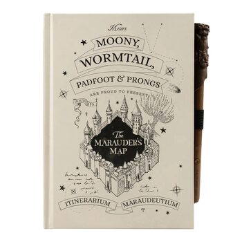 Notebook Harry Potter - Marauder‘s Map