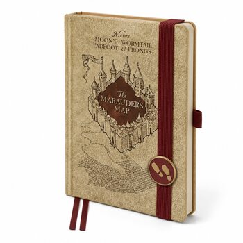 Notebook Harry Potter  - Marauders Map