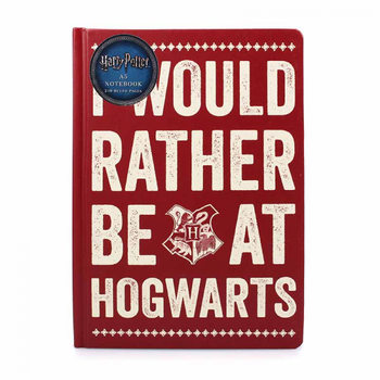Harry Potter - Rather Be At Hogwart Notebook