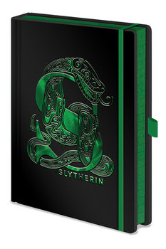 Notebook Harry Potter - Slytherin Foil
