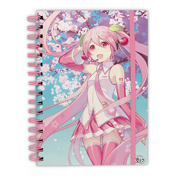 Notebook Hatsune Miku - Cherry Blossom