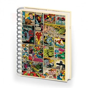 Notebook MARVEL COMIC STRIP - A5