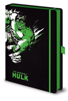 Notebook Marvel Retro - Hulk Mono Premium