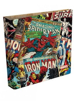 Notebook Marvel - retro ring binder A4