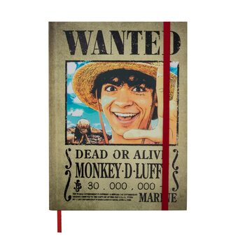 Notebook One Piece - Wanted Posters