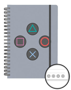 Notebook Playstation - Buttons