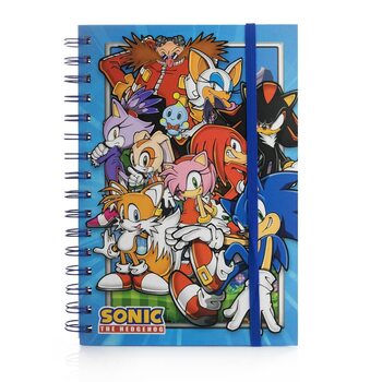 Notebook Sonic: The Hedgehog - Green Hill Zone Gang