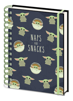 Notebook Star Wars: The Mandalorian - Snacks and Naps