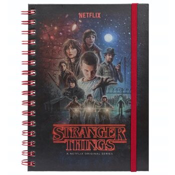 Σημειωματάριο Stranger Things - One Sheet