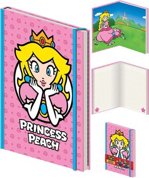 Notebook Super Mario - Peach