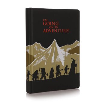 Notebook The Hobbit - I'm Going On An Adventure!