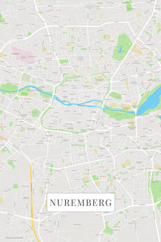 Принти на полотні Nuremberg color