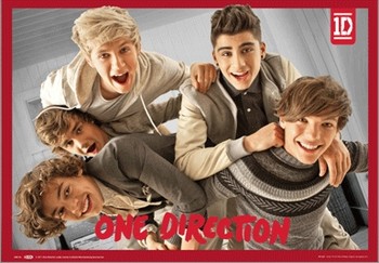 3D Αφίσα One Direction - band