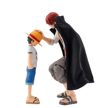 Figura One Piece - Shanks & Monkey D. Luffy