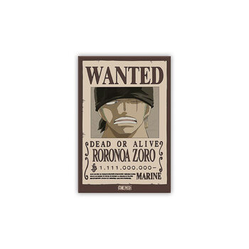 Μαγνητάκι One Piece - Wanted Zero
