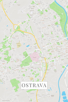Принти на полотні Ostrava color
