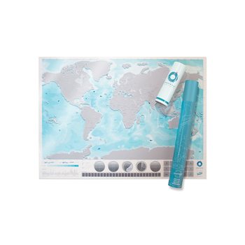 Scratch Map World Ocenas Edition