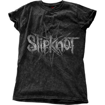 Paita  Slipknot - LOGO STAR WITH SNOW WASH FINISHING