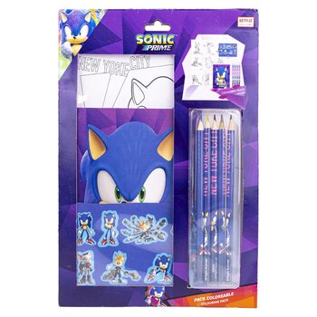 Papelaria Sonic Prime
