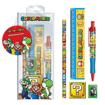 Papelaria Super Mario - Colour Block