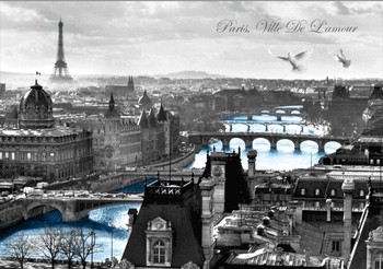 3D Αφίσα Paris - france