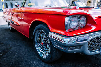Αυτοκόλλητο Parked Classics in Havana