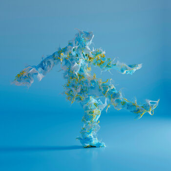 Принти на полотні Particle Dance,  c.2015-2025